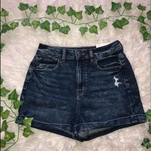 American Eagle size 4 highest rise mom short